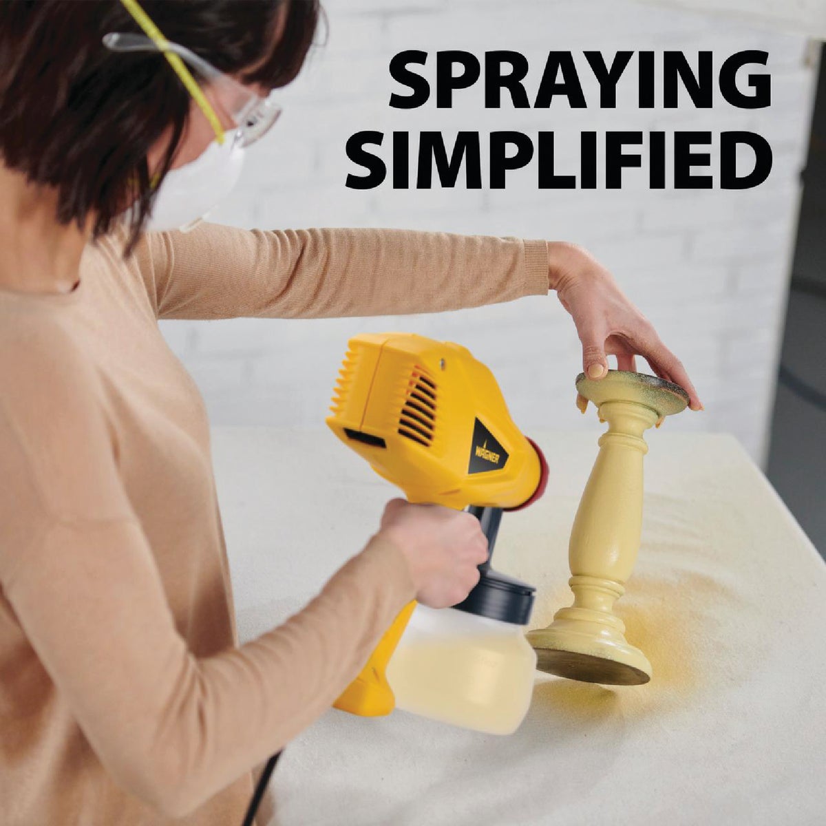 Wagner Control Spray Lite Duty Sprayer - Stone display picture 1